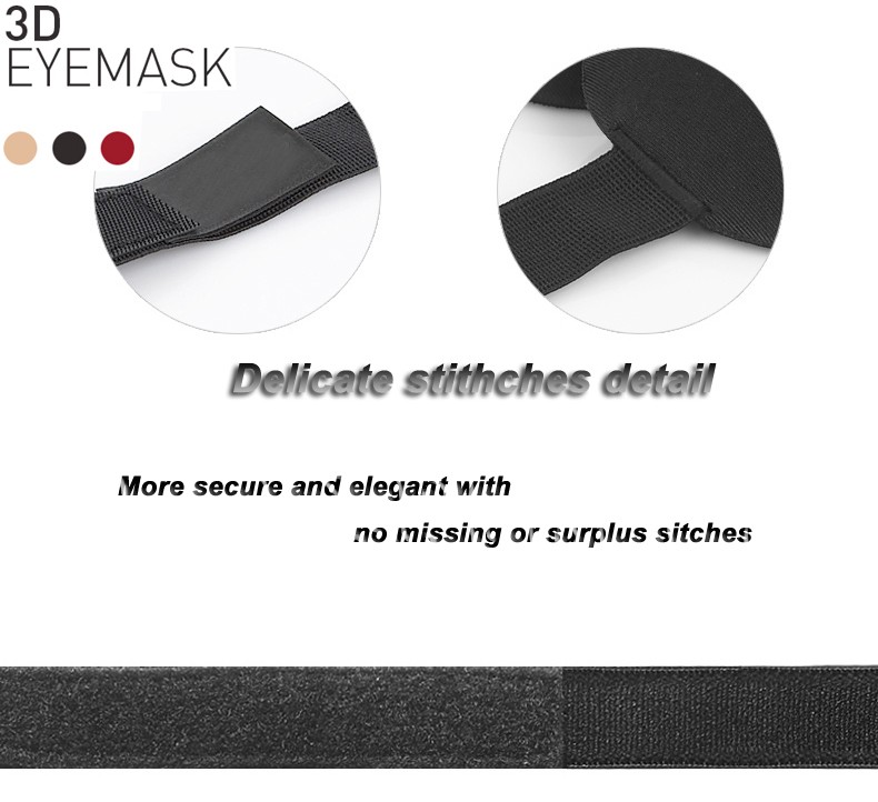 Promotional 3D Sleep Eyemask For Travel Airline Nap