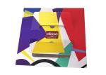 CMYK Cookie Paperboard Coloured Paper Gift Bags Fade Resistant