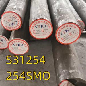 Wholesale UNS S31254 Avesta 254SMO Hot Rolled Alloys F44 Stainless Steel Round Bar OD 80mm from china suppliers