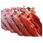 Q345B NM400 Q690 Excavator Attachments OEM Hydraulic Excavator Quick Coupler
