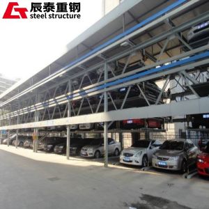 Wholesale Prefabricated Three Dimensional Garage , Metal Parking Garage Building from china suppliers