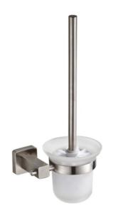 Wholesale Toilet Brush 83407 (81258)-Square &amp;Stainless steel 304&amp;Brush&amp;glass &amp; Bathroom Accessories&amp;kitchen,Sanitary Hardware from china suppliers
