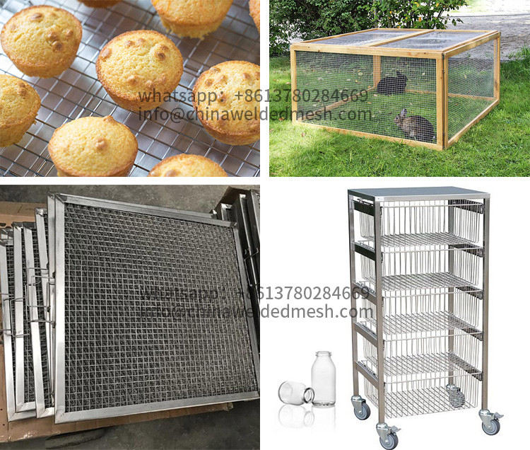 BWG 16 Welded Wire Mesh Rolls , 304 316 Stainless Steel Welded Wire Fence