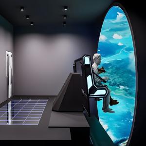 Wholesale Amusement Park Naked Eye Cinema 360 Degree Immersive Experience Flying Dome Theater from china suppliers