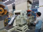 Large Sheet Metal Decoiler Straightener Uncoiler Feeder Line Speed 16~24 M / Min