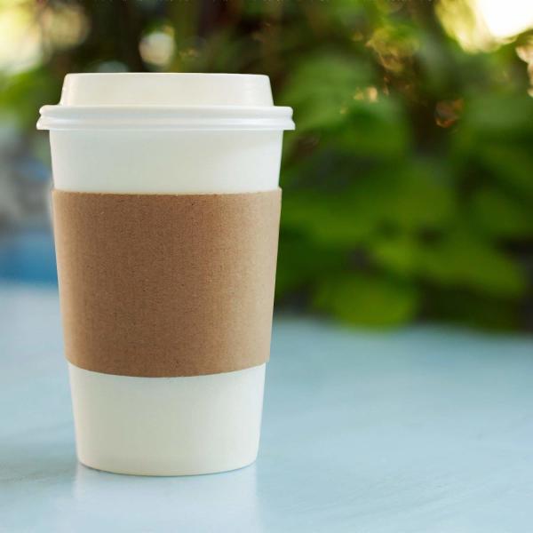 18oz Customization Logo Biodegradable Black Takeaway Juice Coffee Packaging