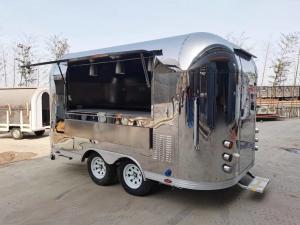 Wholesale Luxury Airstream Mobile Food Trailer Multifunctional Street Food Truck Trailer from china suppliers