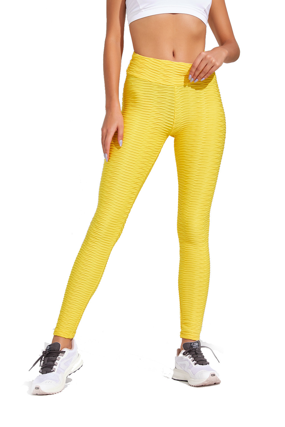 High Waist Yoga Pants For Women Butt Lifting Scrunch Leggings Workout Tummy Control Slimming Tights.