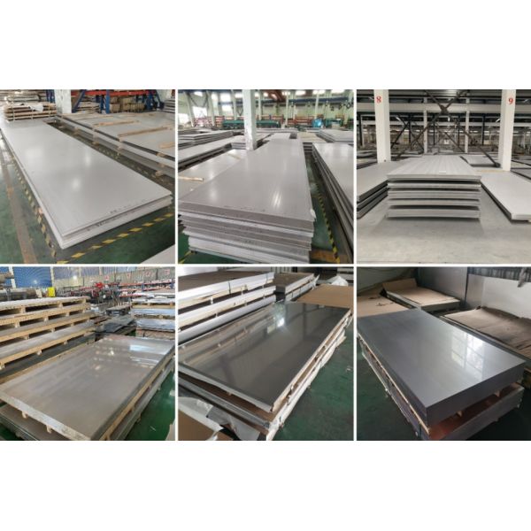 Brushed Stainless Steel Metal Plates 1220mm X 2440mm ASTM SUS 316