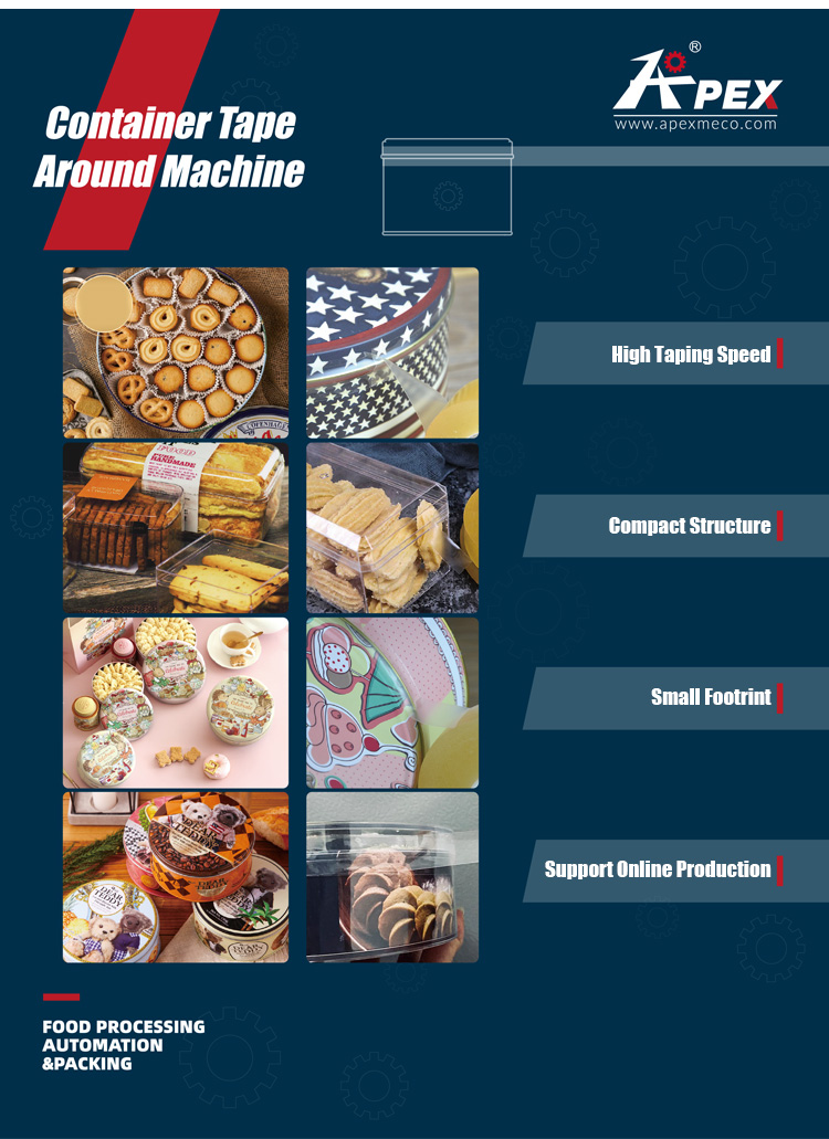 High Quality Snack Packing Continuous Automatic Horizontal Sealing Machine For Tin