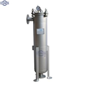 Wholesale multi bag filter housing filtration #2 pp bag water filter housing ss304 316 stainless steel filter bag housing from china suppliers