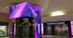 US Shopping Mall creative Curved Indoor LED High Definition Video Wall