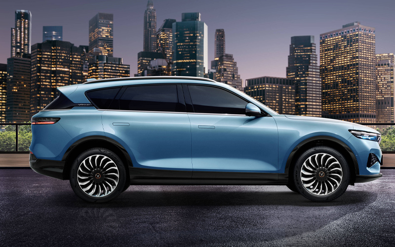 2023 Energy Electric Vehicles Voyah Free 0km Used 4WD Hybrid EV Cars for Adults Max Speed 200km/h Wheelbase 2960mm