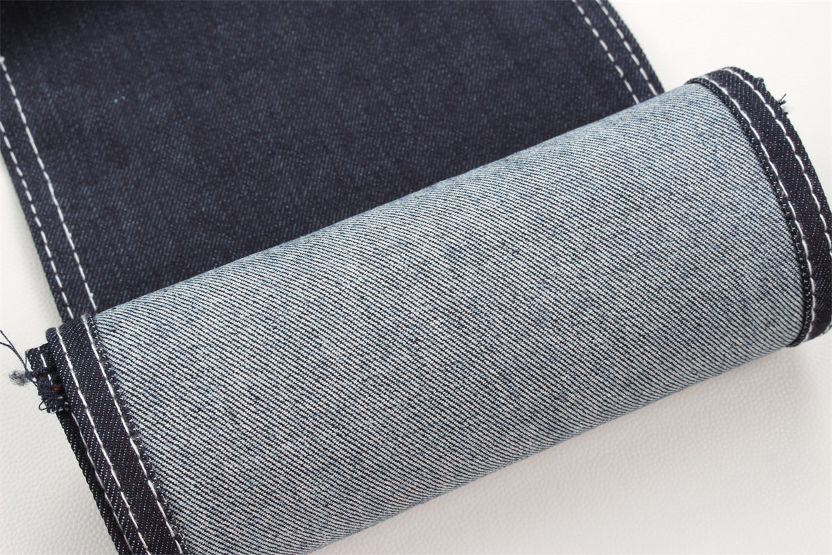 Wholesale 10.9 Oz Warp Slub High Stretch Woven Denim Fabric For Jeans
