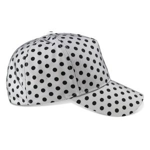 Wholesale White Printed Long Brim Baseball Hat , Trendy Outdoor Ladies Sports Hats from china suppliers