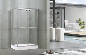 Wholesale Bright Silver Aluminum Alloy Shower Stall Enclosures One Fixed Panel For Apartment / Hotel from china suppliers