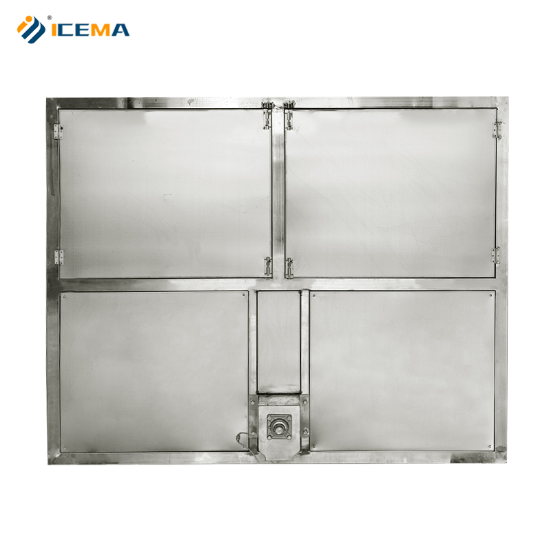 Industrial 5 Ton 10 Tons Ice Cube Making Machine with 19X21X6 Ice Grid Number from ICEMA