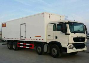 Wholesale Frozen Foods LHD 8×4 Refrigerated Delivery Truck 40 Ton Low Energy Consumption from china suppliers