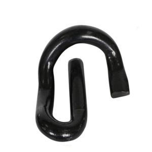 Wholesale 60 Si2mn Elastic Rail Clip 55Si2Mn Material OEM ODM Black Color from china suppliers