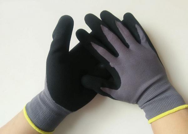 Quality Black Extreme Cold Weather Work Gloves , Workman'S Thermal Safety Gloves for sale