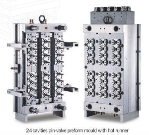 Wholesale 24 cavity pin-valve preform mould injection mould from china suppliers