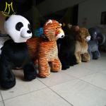 Hansel kids rides for shopping centers stuffed animal car ride electric zoo