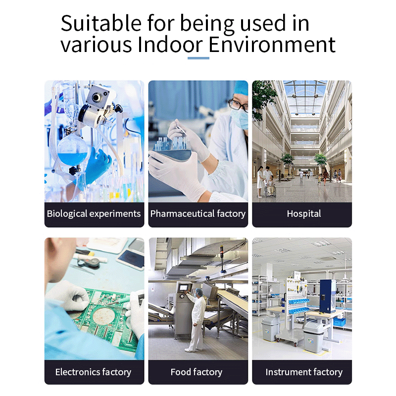 App Controlled 12V Custom Electrostatic AC Air Filter Private Mold