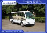 14 Seater Electric Sightseeing Bus , 72v Electric Shuttle Car with Fencing Cargo