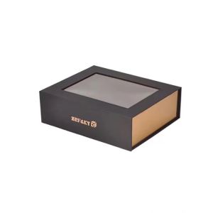 Buy cheap FSC Certificate Chocolate Candy Gift Boxes With Clear Window Pantone Color from wholesalers