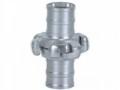 China 45mm 70mm Aluminum Fire Hose Coupling Male And Female on sale