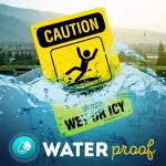ODM Aluminum Floor Caution Slippery Signs For Indoor Outdoor