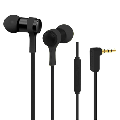New product original falt cable wired silicone earphone rubber cover