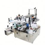 Flat Square Bottle Sticker Labelling Machine Automatic For Front And Back Double