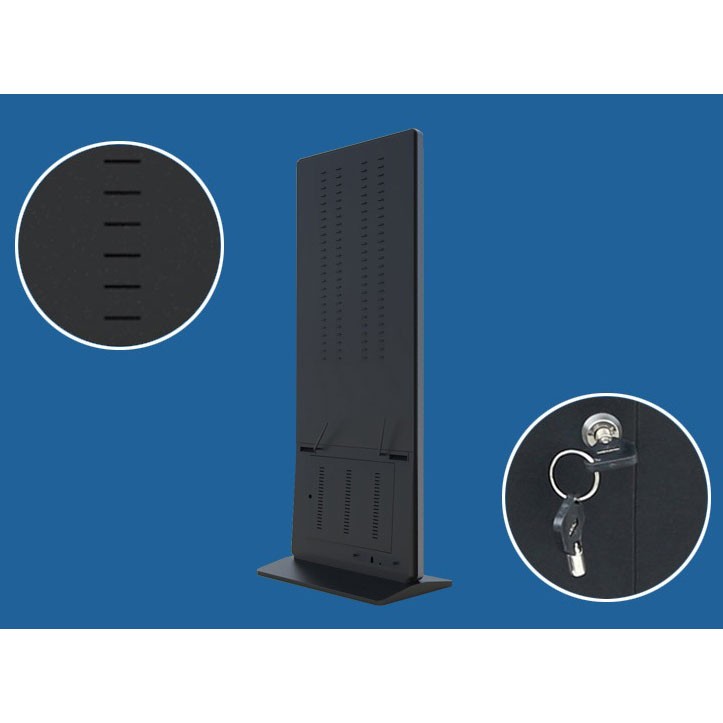 43" inch floor stand TFT LED LCD capacitive multi touch kiosk self-service terminal PC with embedded Android or Win10/11 PC