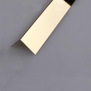 China supply free sample curved tile trim L shaped stainless steel trim edge on sale