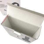 ODM E Flute Corrugated Carton Paper Box For Shoes Wine Food Cosmetics Electronic