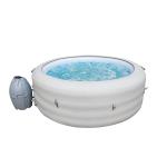 Customized Logo 6 Person Spa Hot Tub Round Spa Tub For Outdoor