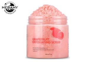 Wholesale Grapefruit Dead Sea Salt Skin Care Body Scrub For Deeping Cleanse And Detoxifies from china suppliers