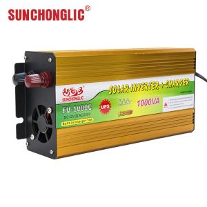 Wholesale 1000va Ups Charger Inverter Modified Sine Wave Solar UPS Inverter With AC Charger 12v 220v from china suppliers