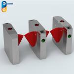 Soft Wing DC Motor Optical Flap Barrier Turnstile 5000000 Times