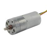 Low Noise 25mm Gear Motor , 12v Brushless DC Motor 5GA2430 For Industry Products