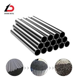 Wholesale Hot Sale ASTM AISI 201 304 316 316L 430 Stainless Steel Pipe Ba 2b Ss Bright Polish Seamless Stainless Steel Tube for Building Materials from china suppliers