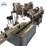 380v 50hz 3 Phase Automatic Bottle Filling Machine 20ml Bottle Volume 450kg