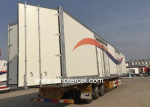 Wholesale 50T Box Semi Trailer 50000kgs Load Semi Truck Box Trailer from china suppliers