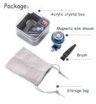50*32mm Portable Rotary Razor Mini Hair Removal USB Shaver For Men Women Type C