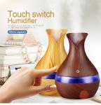 Power W 3 300ml 5V USB Powered Ultrasonic Wooden Grain Humidifier for Humidifica