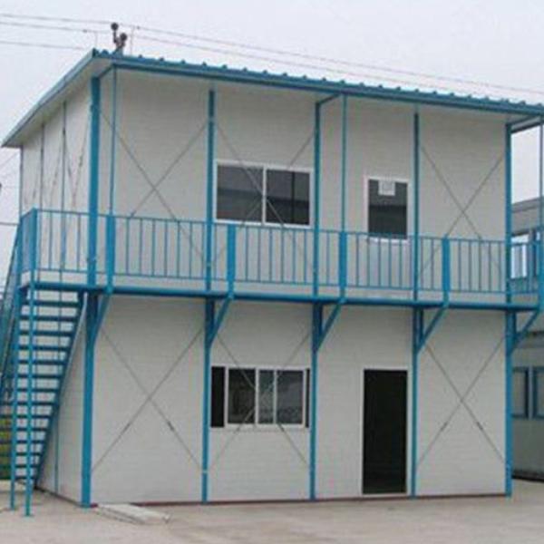 Sturdy Durable 2 Story Shipping Container House With Plywood Floor Keep Your