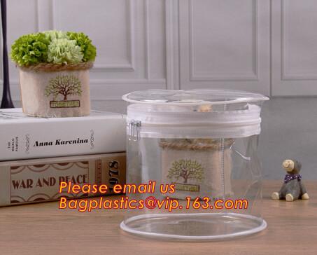 Hot Sale and High Quality Clear Cylinder Round Tube Packaging Cylinder PVC