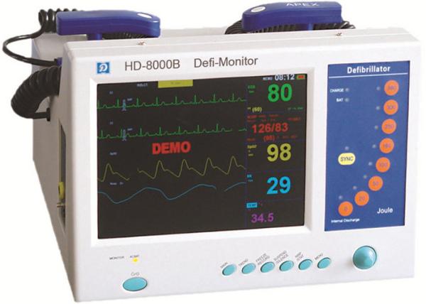 Biphasic Defibrillator Monitor First Aid Equipment Automatic Emergency