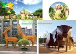 Activities Kids Outdoor Play Equipment Balance Drilling Swinging Section